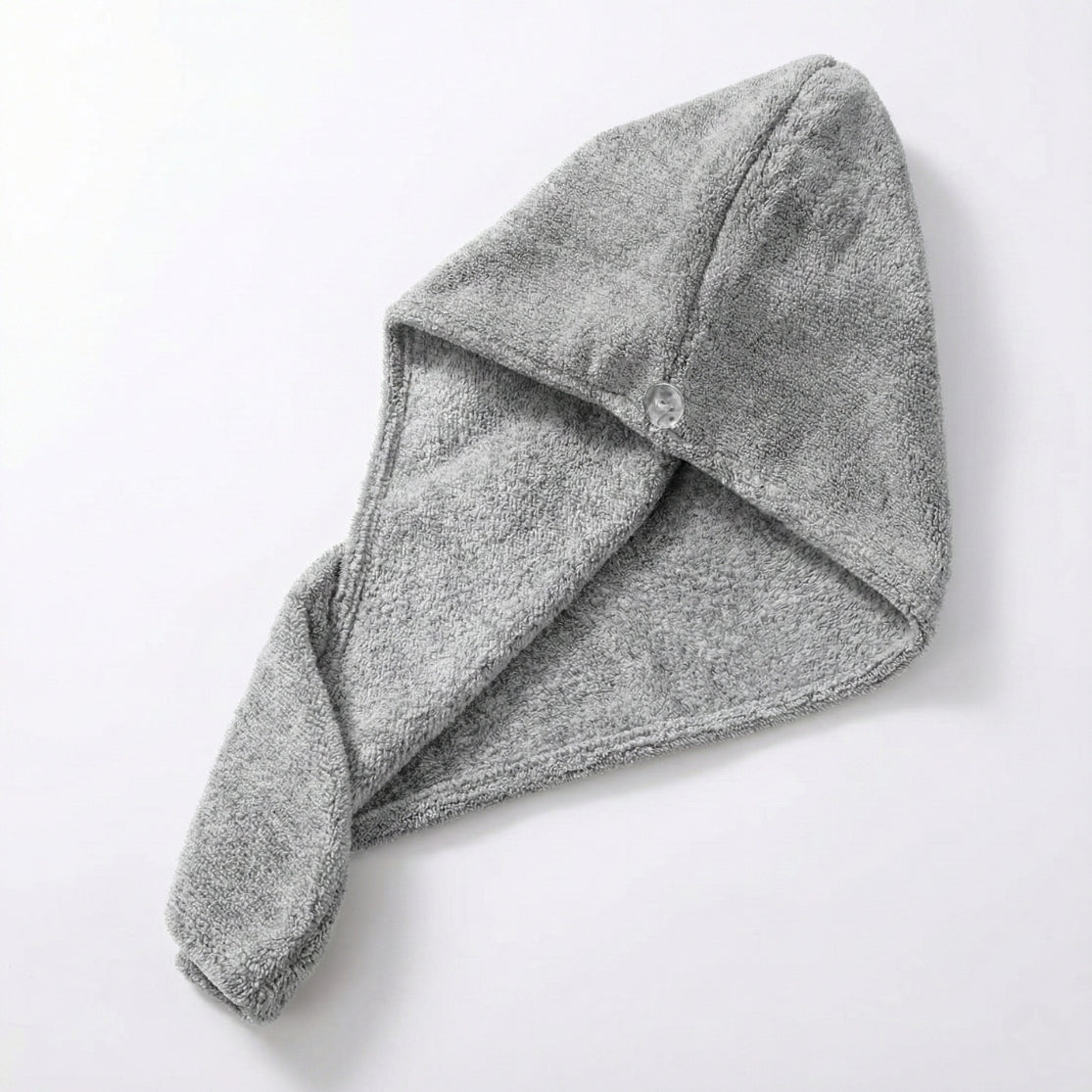 Premium microfibre hair towel for frizz-free drying and curl protection